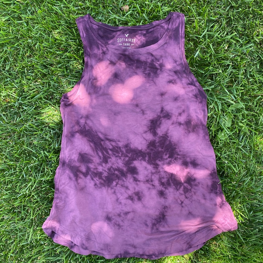 multi color tank top
